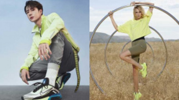 超閃自帶Spotlight！連名模卡拉都推的「螢光運動風」！