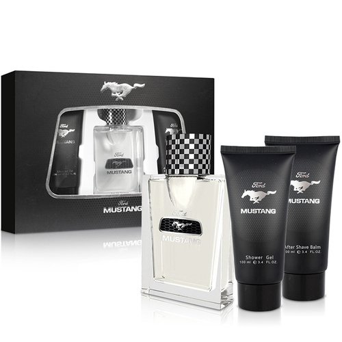 猶如極速中的奔騰野馬散發出無所畏懼的瀟灑無限力量勇闖無盡挑戰淡香水100ml+沐浴膠100ml+鬍後水100ml