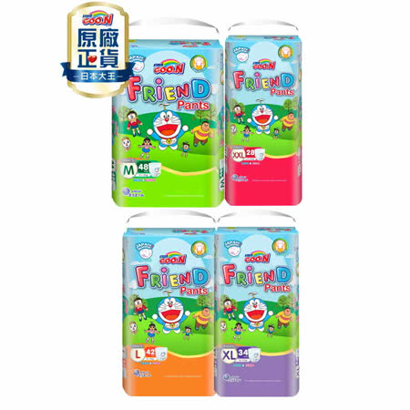 版型升級，吸收量更強大 褲型設計，穿脫方便，舒適又合身 哆啦Ａ夢卡通授權，寶寶笑呵呵 超透氣表層，屁屁乾爽又舒適