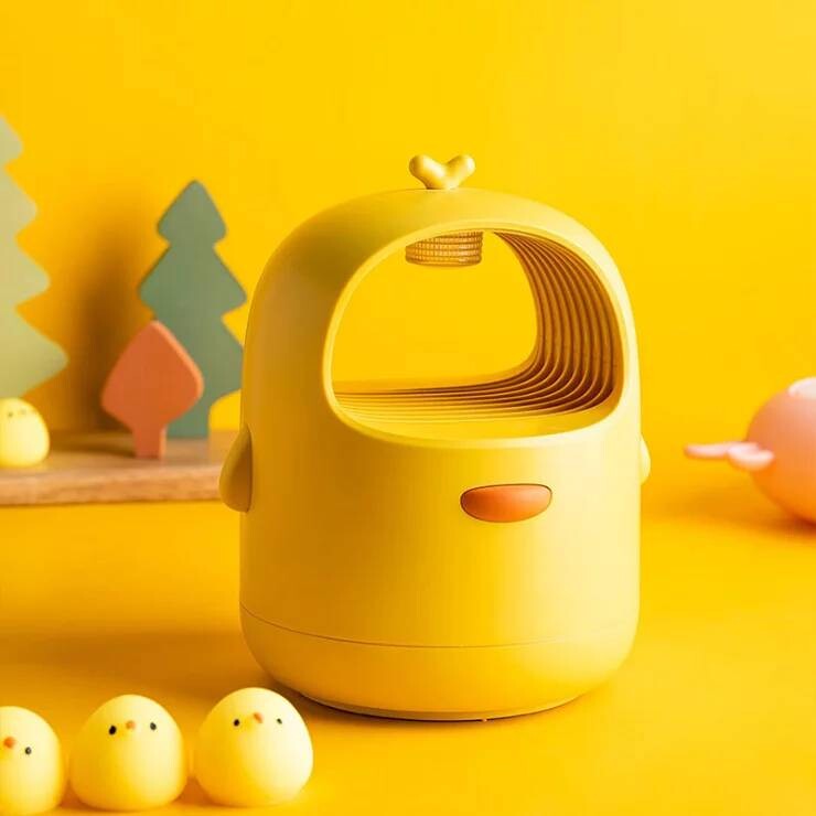 產品說明 環繞式光催化紫光燈 漩渦氣流+強勁吸力 三維仿生誘蚊 全面提升滅蚊能力 產品規格 尺寸13 x 13 x 23 (cm) 材質abs+pc+矽膠 電源usb充電 使用方法 1. 滅蚊時在無人