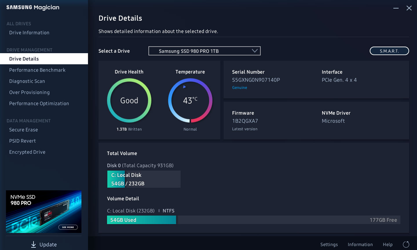 三星頂規 M.2 PCIe Gen4 SSD 980 PRO 開箱與效能實測：新世代規格，效能表現真的有感嗎？