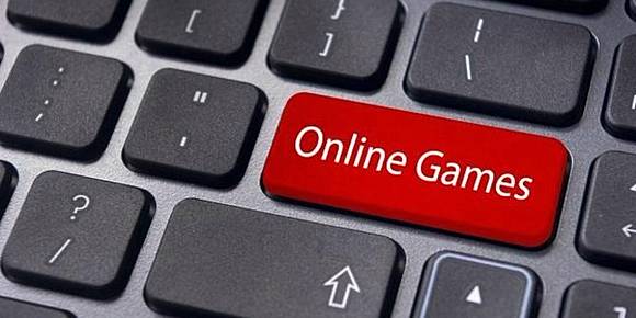 Ilustrasi game online.