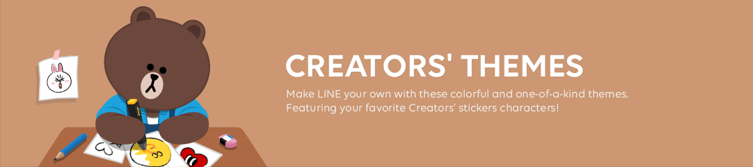 LINE creators' themes – Hit themes | LINE STORE