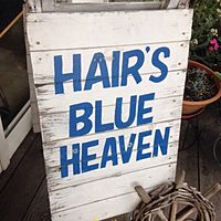 HAIR'S BLUE HEAVEN