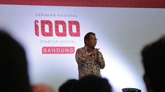 Menteri Komunikasi dan Informatika Republik Indonesia, Rudiantara. [Gerakan Nasional 1000 Startup Digital]