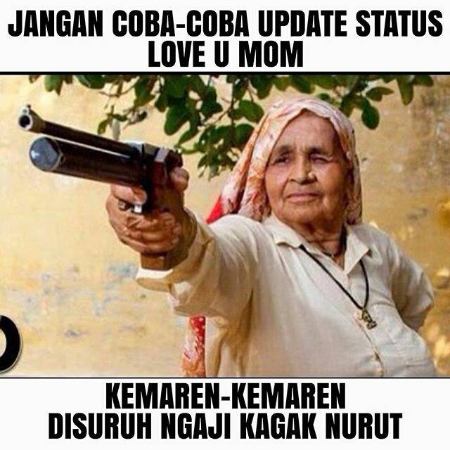 Meme hari ibu. 