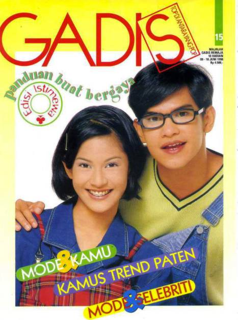 Foto-Foto Dian Sastro di Sampul Majalah Gadis, Awet Cantik