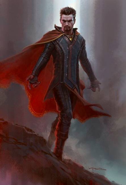 Lihat Kostum Alternatif Doctor Strange di Gambar Konsepnya