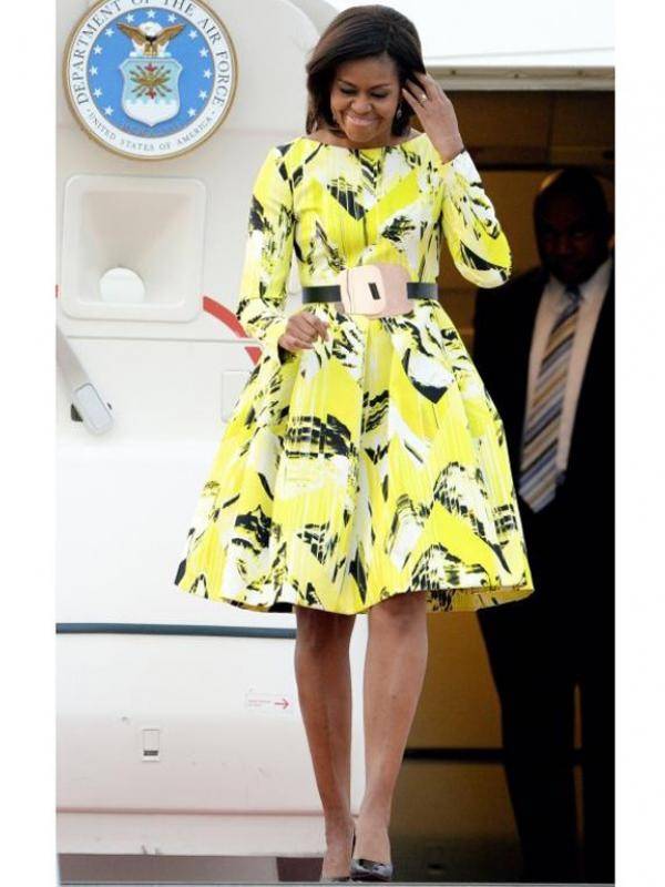 Fashion Style Michelle Obama dari Formal Hingga Kasual. Bisa Jadi Referensi Gaya Berbusanamu Nih!