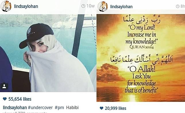 Benarkah Lindsay Lohan Menjadi Muslim? Berikut 5 Hal yang Membuat Netizen Berpikir Lindsay Mualaf