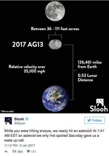 Tak Banyak Orang Sadar Bumi Hampir Ditabrak Asteroid