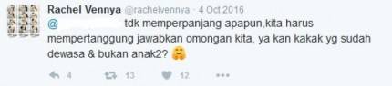 5 Cara Keren yang Rachel Vennya Pakai Buat Menghadapi Haters di Medsos