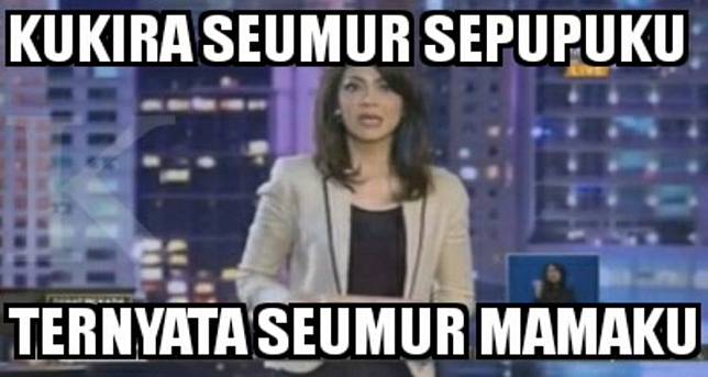 6 Meme Lucu Ira Koesno Sosok Bikin Gagal Fokus Saat Debat Pilgub