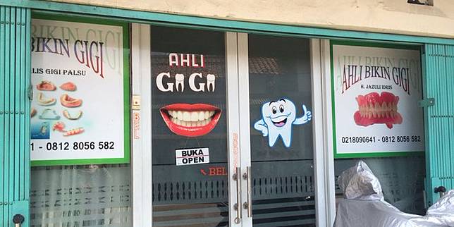 Tukang gigi. ©2017 Merdeka.com/intan umbari