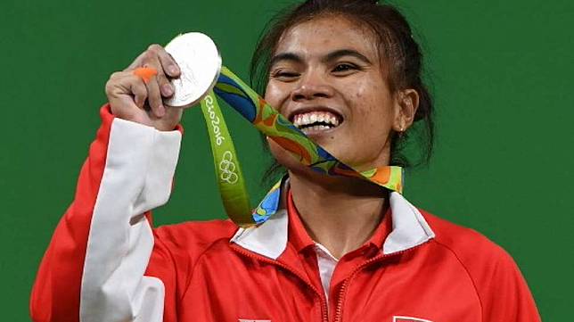 Lifter Indonesia, Sri Wahyuni Agustiani [AFP]