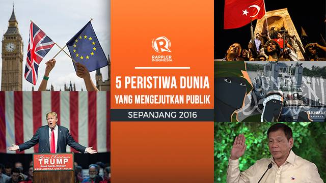 5 Peristiwa Dunia yang Mengejutkan Publik Sepanjang 2016