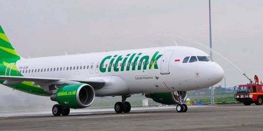  Citilink Resmi Pecat Pilot yang Diduga Mabuk Sebelum Terbang