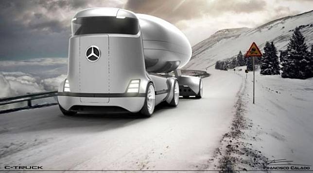 Mercedes Benz E-truck