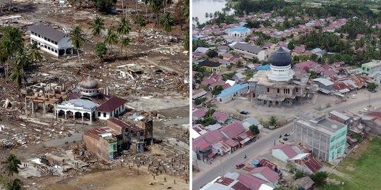 tsunami aceh. ©AFP Photo