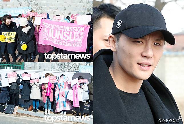 Serba Hitam, Gagahnya T.O.P Big Bang dan Junsu JYJ di Upacara Wamil!