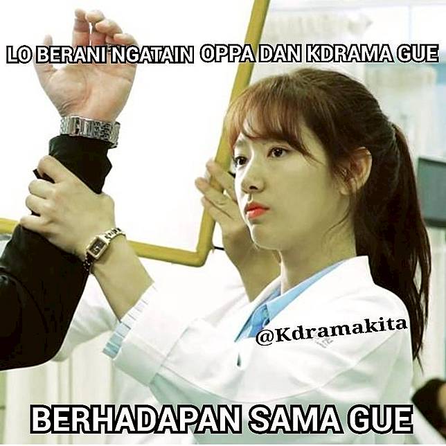 9 Meme Tentang Drama Korea yang Bikin Baper. Pas Banget!