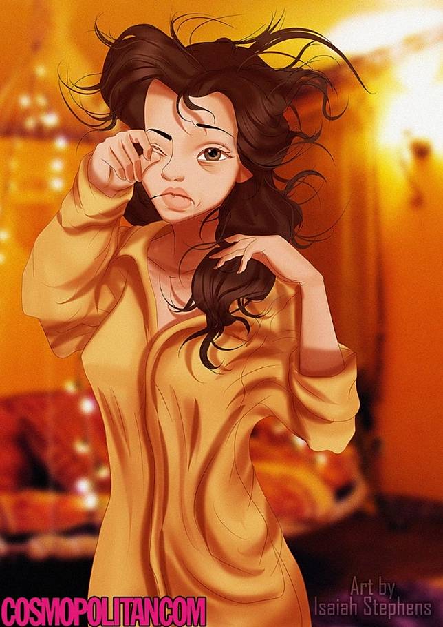 Begini Tampilan Princess Disney Habis Bangun Tidur. Masih Cantik Enggak?