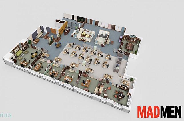 Keren! Seniman Ini Bikin Denah Rumah Beberapa Serial TV Terkenal Dengan Format 3D!