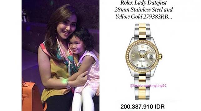 Pakai Jam Tangan Rp 200 Juta, Ayu Ting Ting Tuai Perdebatan