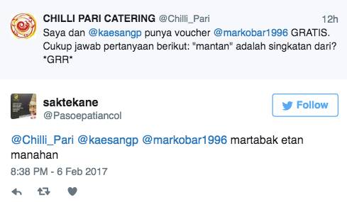 10 Jawaban Kuis dari Gibran & Kaesang Soal Singkatan Mantan Ini Ngocol