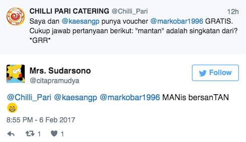 10 Jawaban Kuis dari Gibran & Kaesang Soal Singkatan Mantan Ini Ngocol