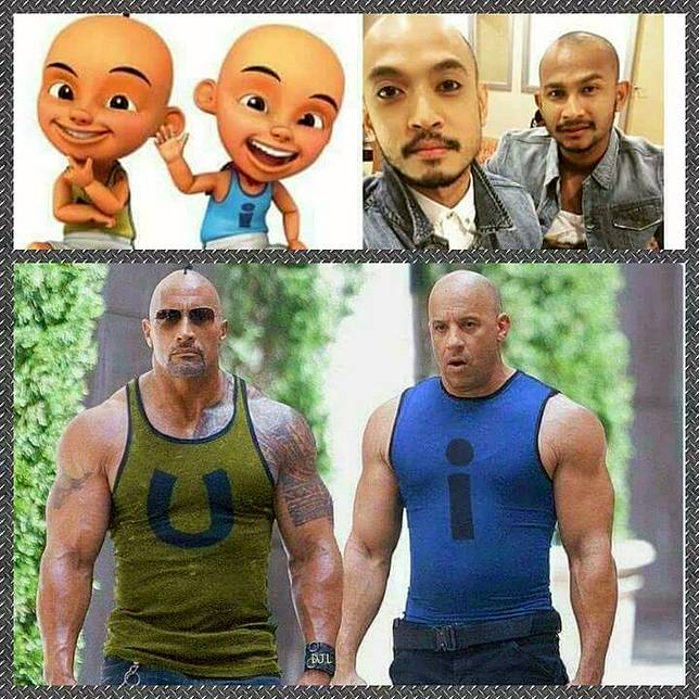 3 Orang Ini Ternyata Mirip Banget dengan Karakter di Kartun Upin Ipin