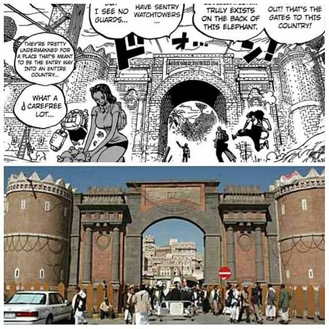Tempat One Piece yang Ternyata Ada Di Dunia Nyata 