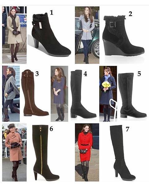 Sepatu Boots Kate Middleton - Mau Tahu Harga Alas Kaki Sang Ratu? Harganya Bikin Melongo Guys!