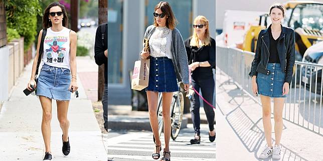 Inspirasi Segar untuk Mix N Match Rok Denim Kamu Di 2017!