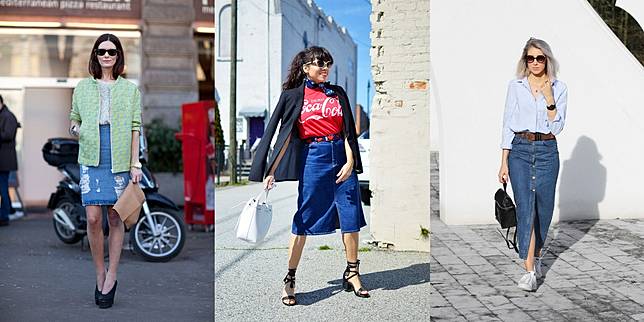 Inspirasi Segar untuk Mix N Match Rok Denim Kamu Di 2017!