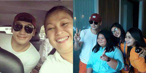 Bikin Iri, Fans Indonesia Ini Selfie Bareng Rain - Tae Hee