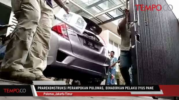  Rekonstruksi Perampokan Sadis Pulomas, 75 Adegan Diperagakan 