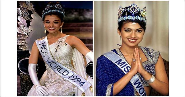 Sama-sama Miss World, Ini 8 Beda Gaya Aishwarya & Priyanka Chopra