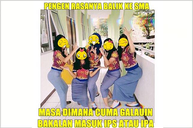 15 Meme Suka Duka Masa SMA Ini Bikin Kamu Bernostalgia