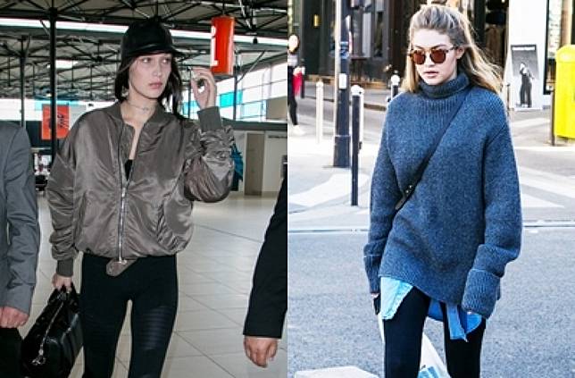 Lifestyle :  10 Padu Padan Legging Ala Gigi-Bella Hadid Ini Cocok Dipakai Waktu Musim Hujan