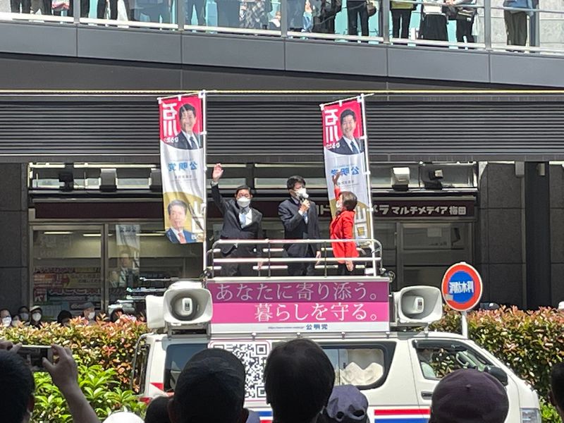 石川ひろたか参議院議員 大阪府内各地で憲法記念日街頭を実施