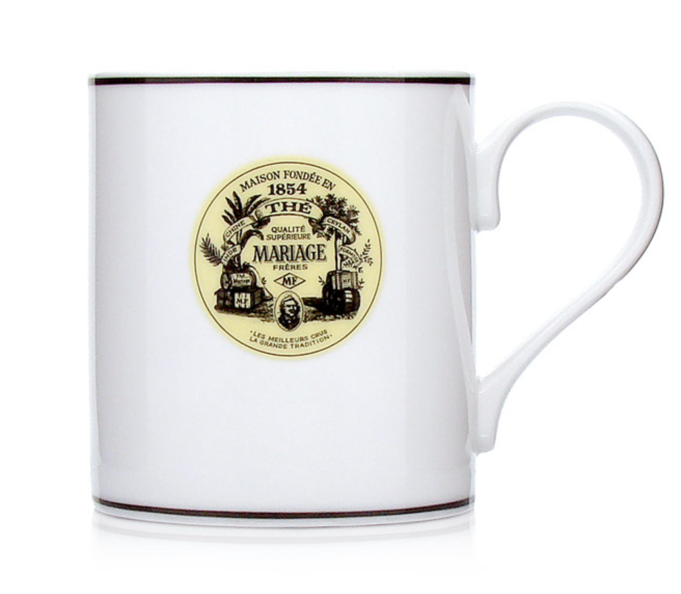 MARIAGE FRÈRES white Porcelain mug