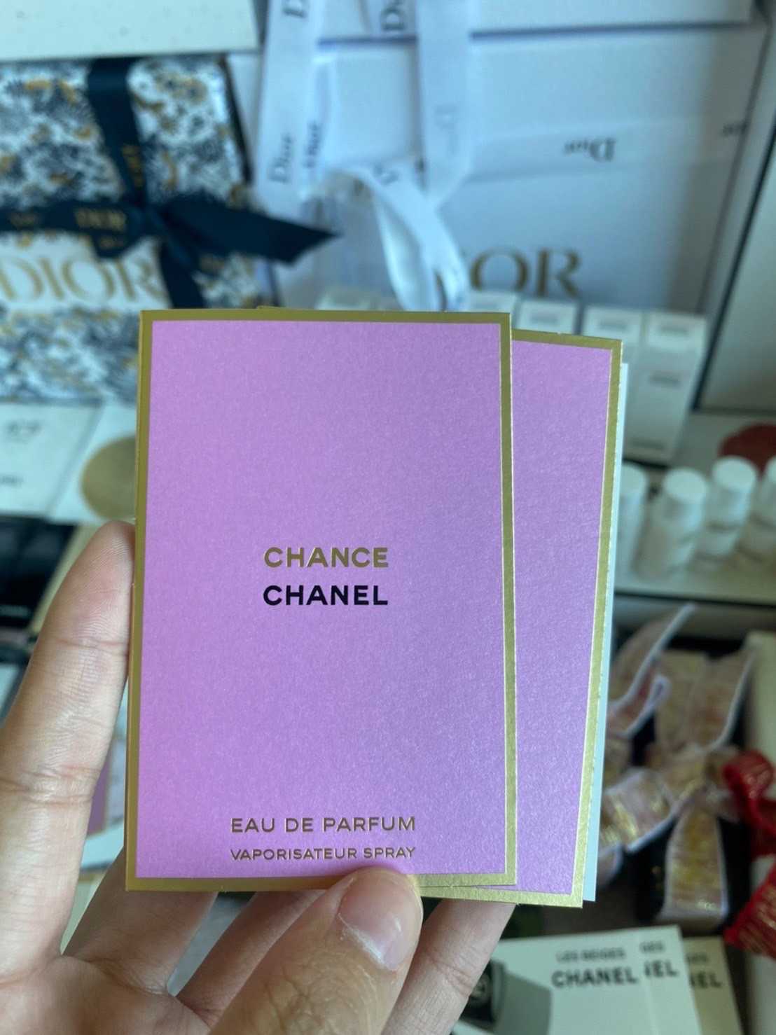 Vial Chanel Chance edp