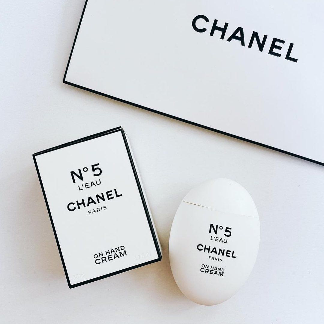 Chanel number 5 hand cream clearance