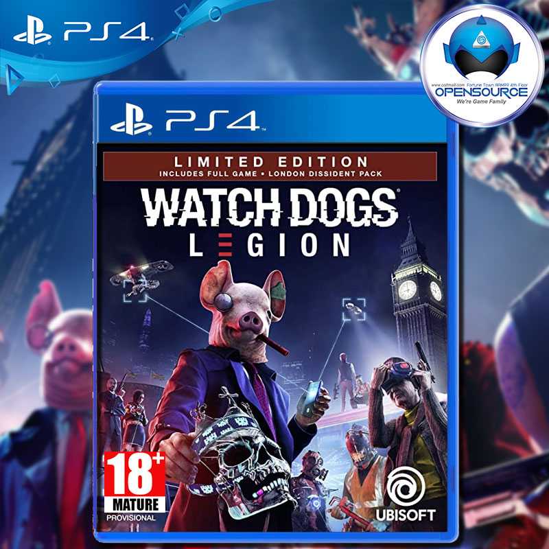 Jogo PS4 Watch Dogs Legion, UBISOFT