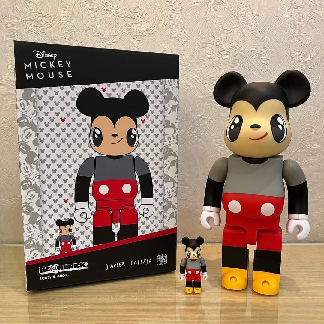 bearbrick Mickey Javier Calleja 100%+400% | LINE SHOPPING