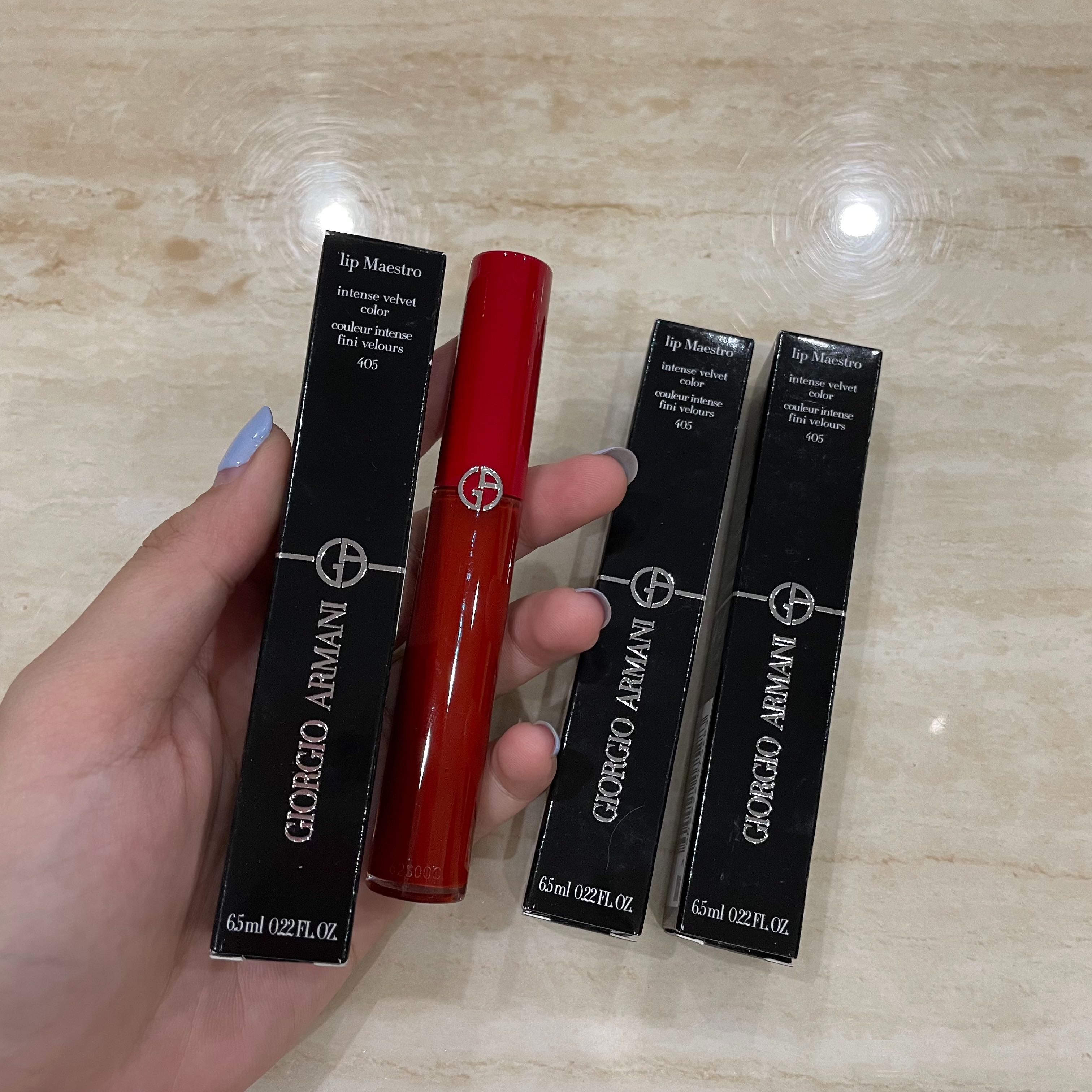 giorgio armani lip maestro 405 10 2019 LINE SHOPPING
