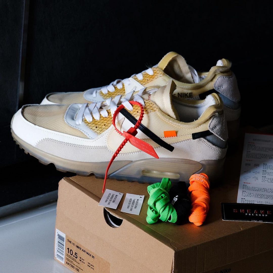 The 10 air max 90 off white sales