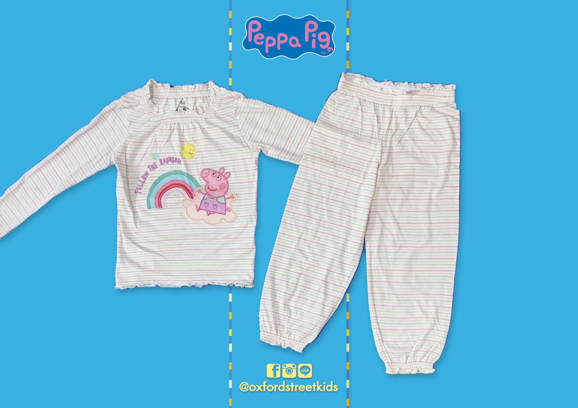 1 6Y M S Peppa Pig Pyjamas LINE SHOPPING