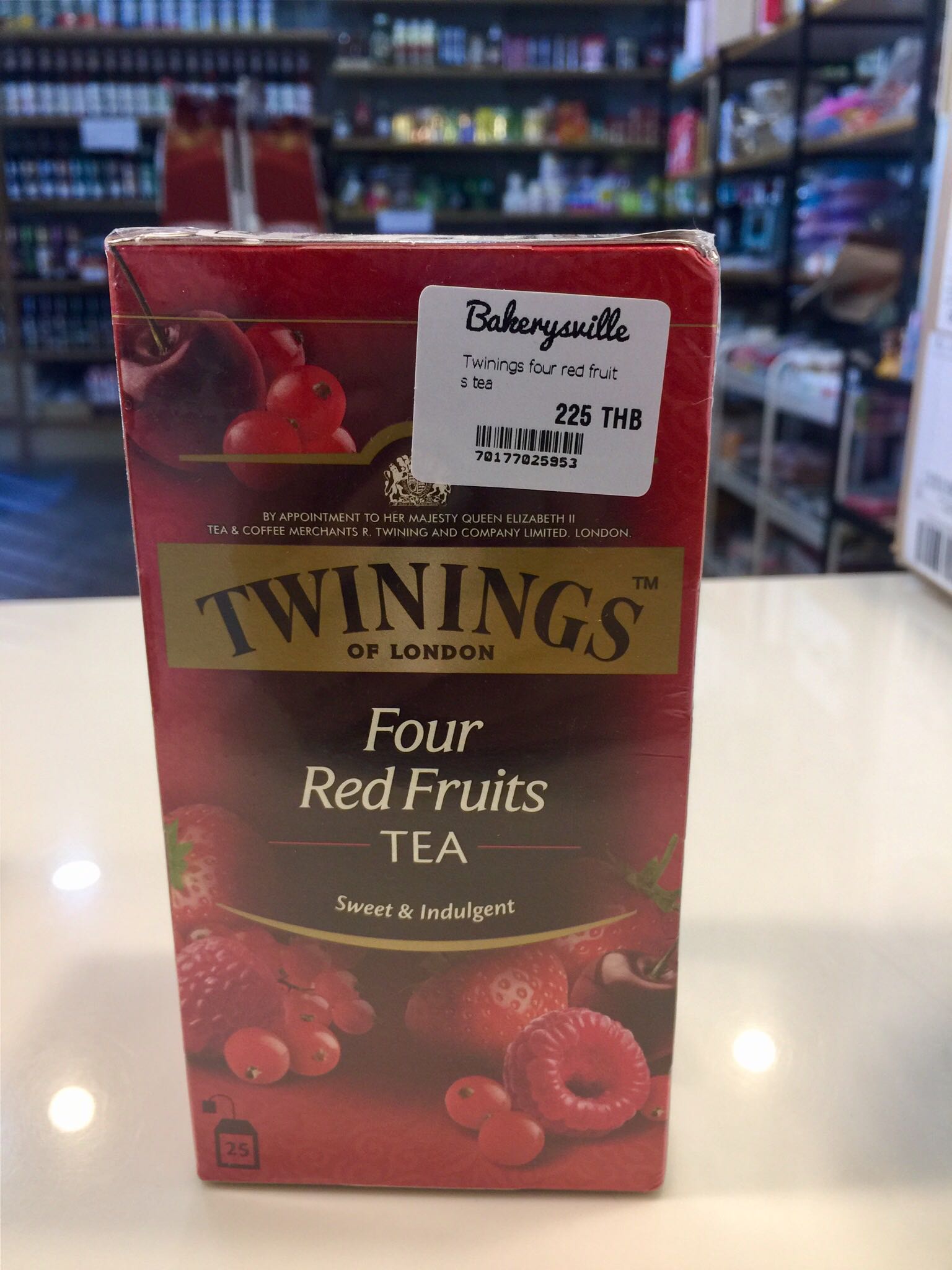 TWININGS FOUR RED FRUITS TEA